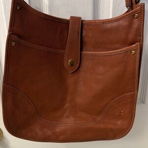 Frye Leather Saddlebag, Boho, Adjustable Straps